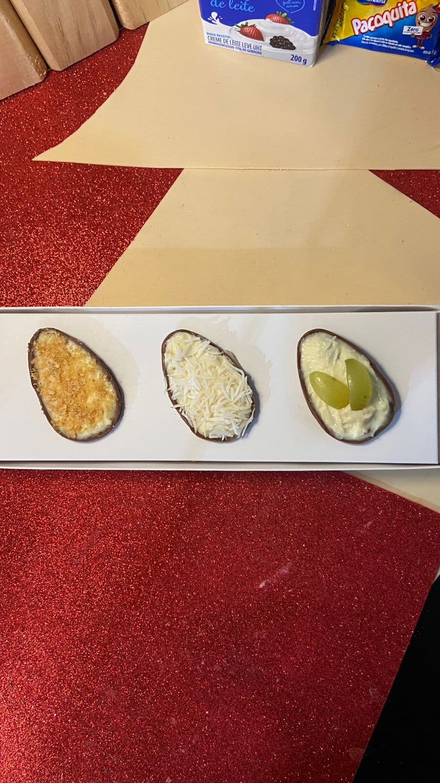 Trio Mini Ovos Zero
